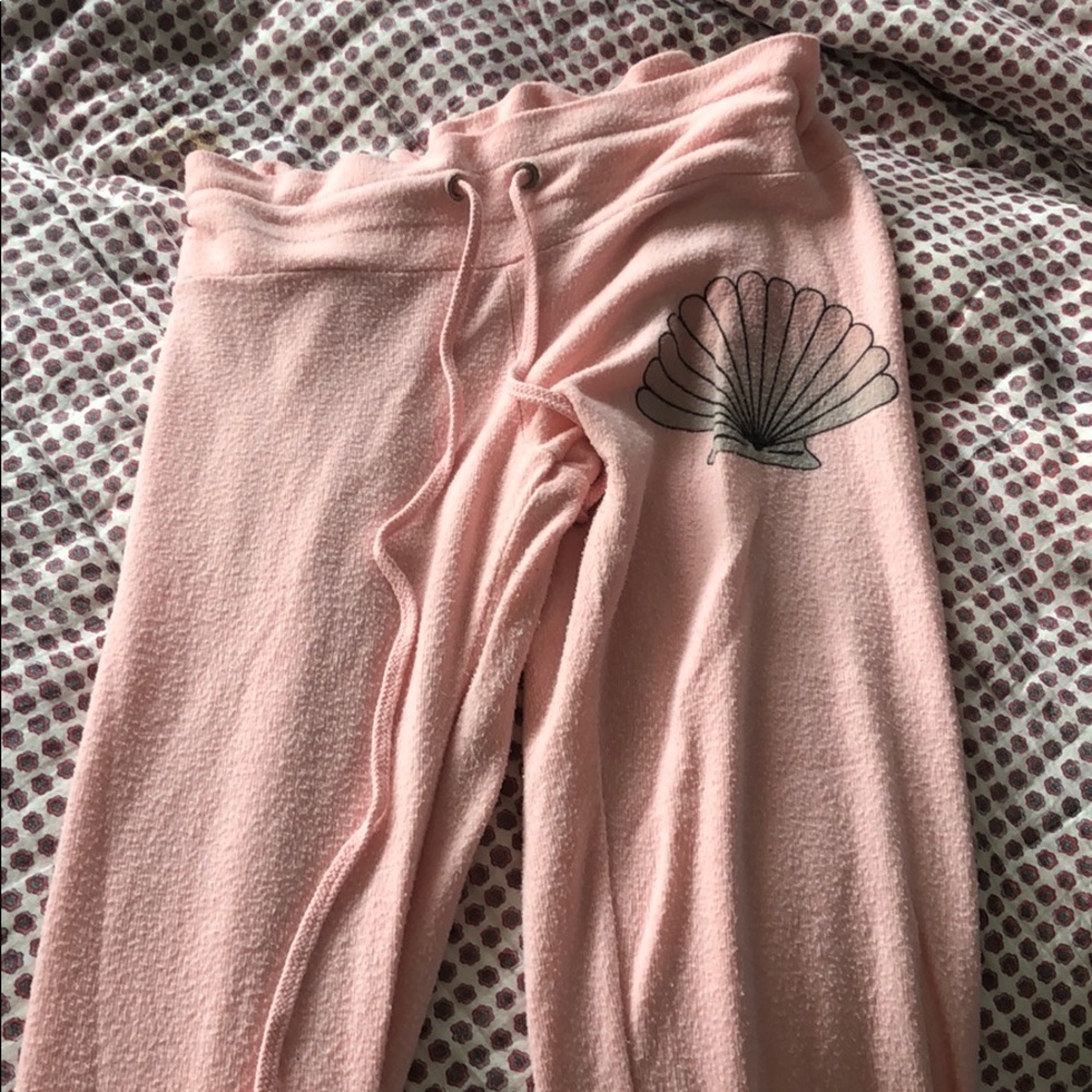 Wildfox pink sweatpants
